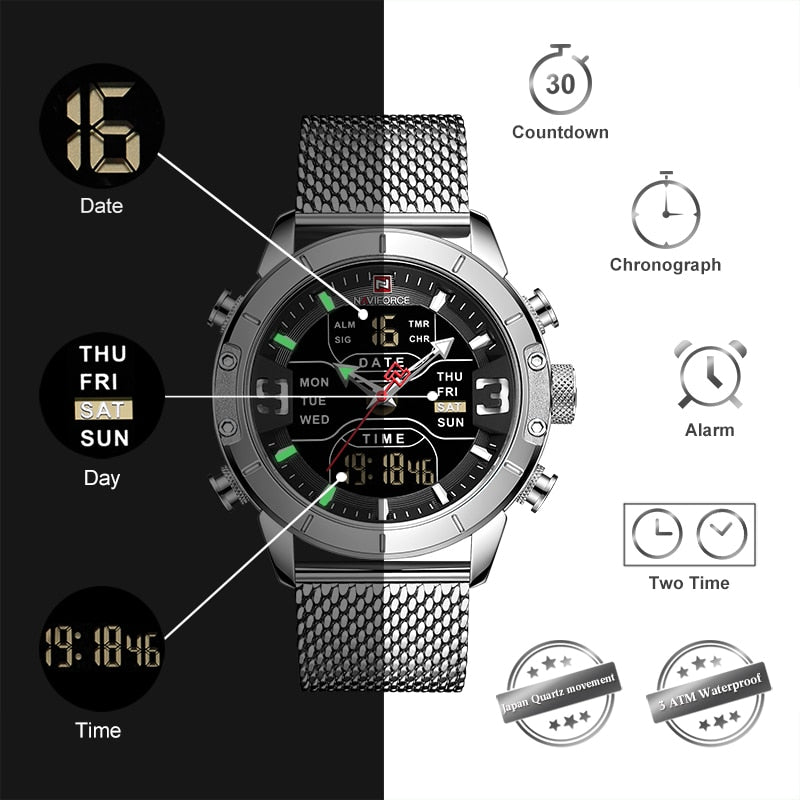 Fashion Digital Watch | NAVIFORCE®