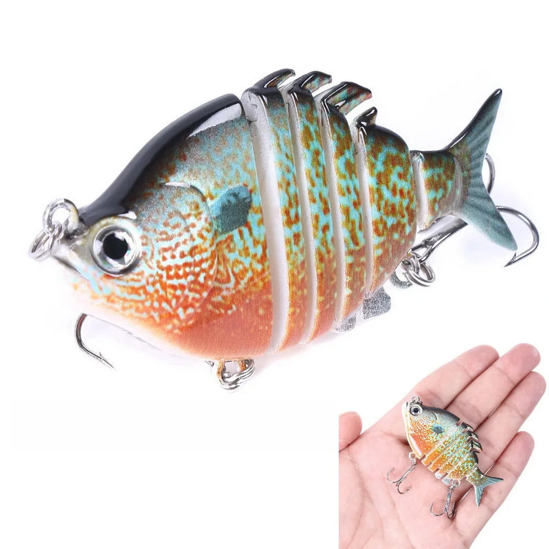 63mm 9.3g Lifelike Tilapia Swimbait Fishing | HENGJIA® - Style Plaza