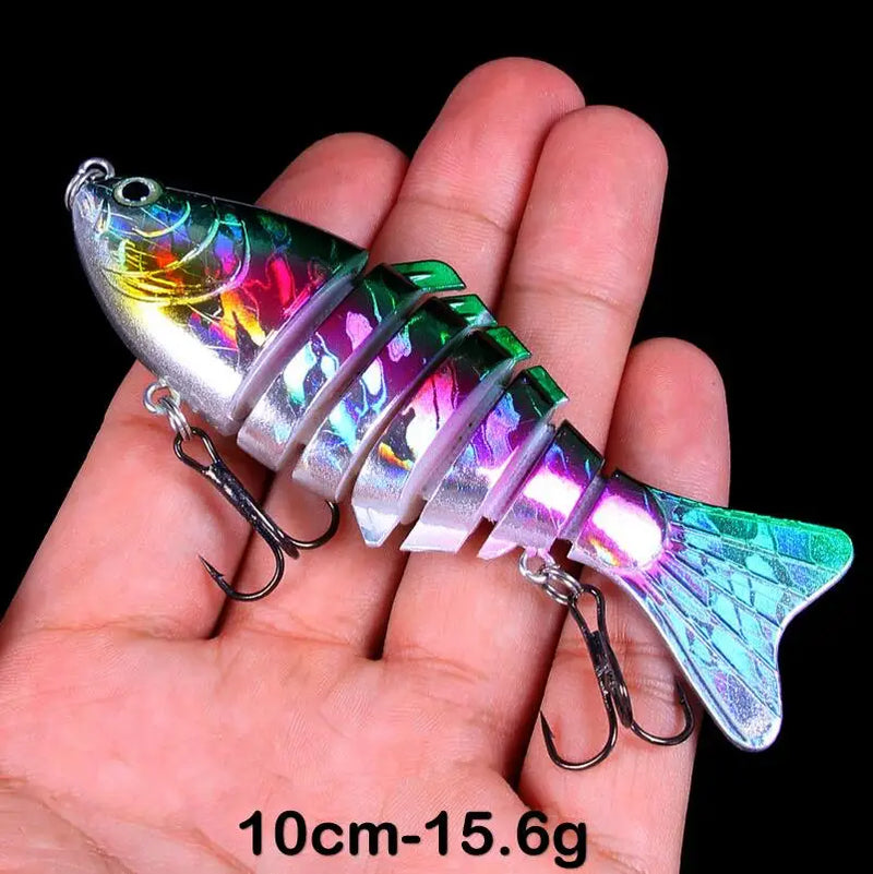 10cm 15.6g Sinking Wobblers Multi Jointed Swimbait | HENGJIA® - Style Plaza