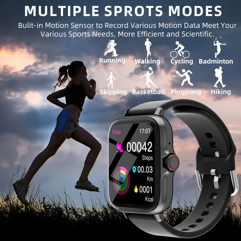 Y68 Sports 1.83'' HD Multifunctional Alexa Built-in Smart Watch (Iphone/Android) | OPUYYM®