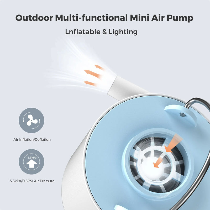 Tiny Portable Ultra-Mini Air Pump | FLEXTAILGEAR® - Style Plaza