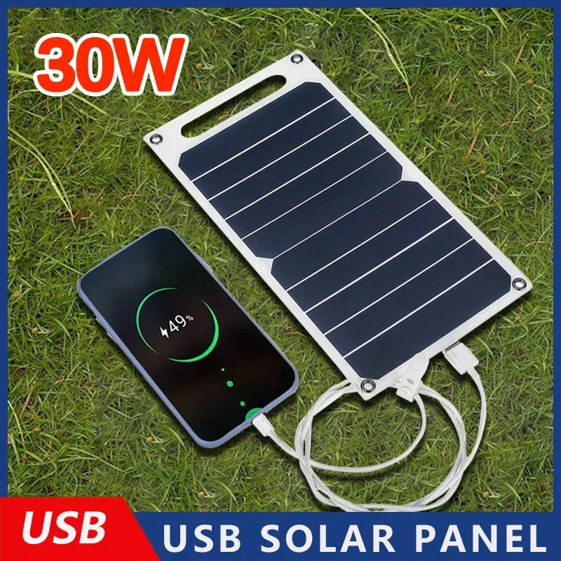 30W USB Solar Panel | Luxuglow℗ - Style Plaza