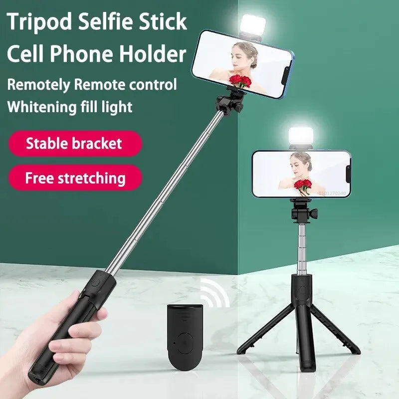 Aluminum Bluetooth Selfie Stick Tripod | ATUMTEK™ - Style Plaza