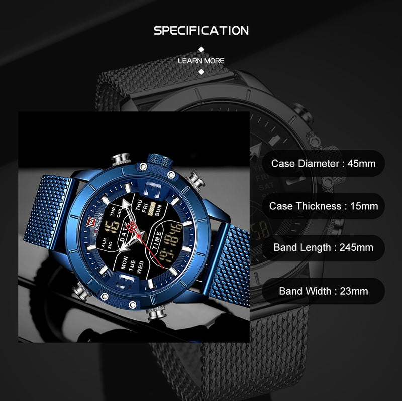 Fashion Digital Watch | NAVIFORCE®